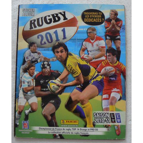Album Panini Rugby 2011  N° 00 : Saison 2010-2011