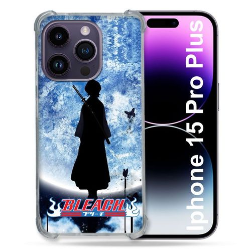 Coque Renforcée Pour Iphone 15 Pro Plus (6.7) Manga Bleach Lune