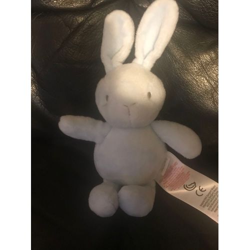 Petit Doudou Lapin Bleu Sergent Major 21cm