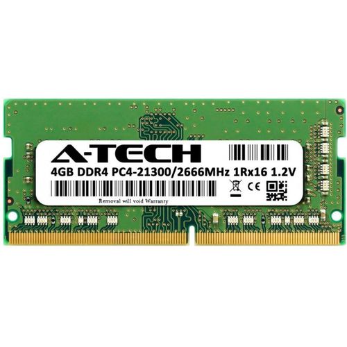 HP GNRC-SODIMM 4GB 2666MHz 1.2v (1 x 4GB, 2666 MHz, RAM DDR4), Mémoire vive
