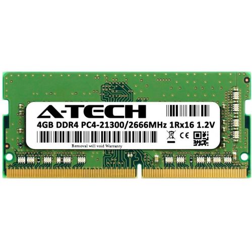 HP GNRC-SODIMM 4GB 2666MHz 1.2v (1 x 4GB, 2666 MHz, RAM DDR4), Mémoire vive