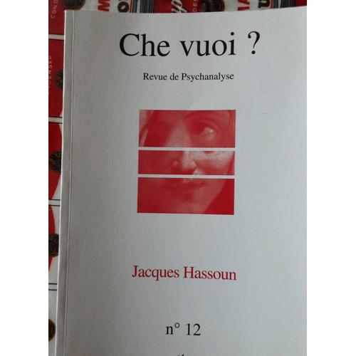 Che Vuoi. N° 12 Jacques Hassoun