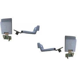 Deux Charnières De Porte Arrière Côté Gauche - Renault Trafic 1.9 D 60 05/1989-03/2001