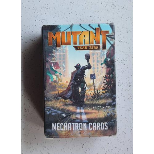 Mutant Year Zero - Mechatron Cards