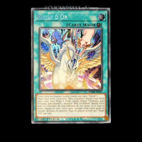 Yu Gi Oh Blmr Fr035 Regles D'or Secrète Rare