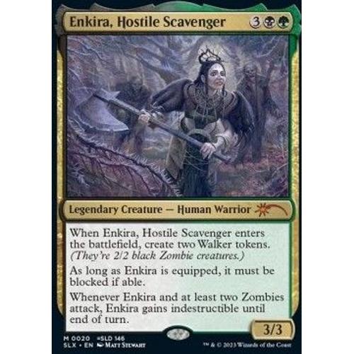 Enkira, Hostile Scavenger - Mtg - M - Universes Within