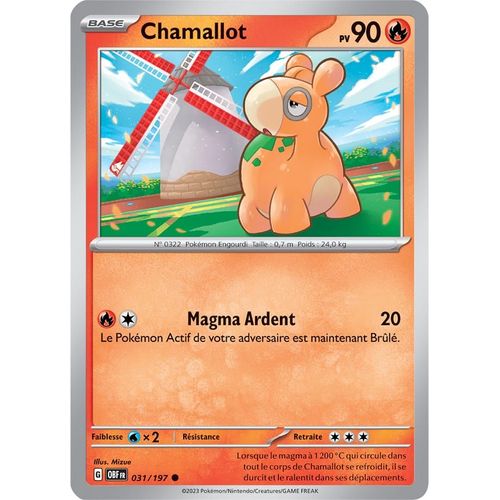 Chamallot - 031/197 - Flammes Obsidiennes
