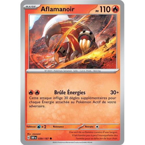 Aflamanoir - 039/197 - Flammes Obsidiennes