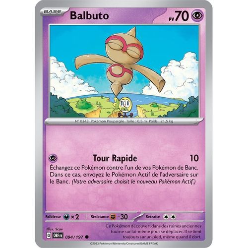 Balbuto - 094/197 - Flammes Obsidiennes