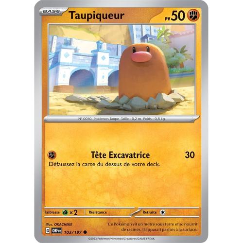 Taupiqueur - 103/197 - Flammes Obsidiennes
