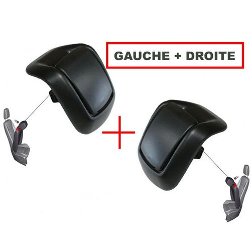 Deux Poignées Pour Basculements Des Sièges Avants - Ford Fiesta 1.6 Tdci 90 11/2001-06/2008