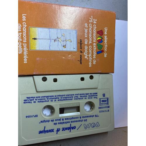 Poupie 24 Chansons Extraits De 75 Chansons, Comptines Et Jeux De Doigts Cassette Audio