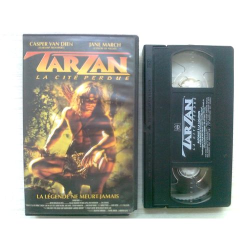 Cassette Vidéo Vhs - Tarzan, La Cite Perdue - Carl Schenkel