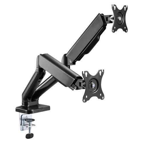 Support pour ordinateur Tnb ERGO LINE - Double bras support articule pour moniteur - noir