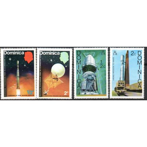 Ile De La Dominique Timbres Espace