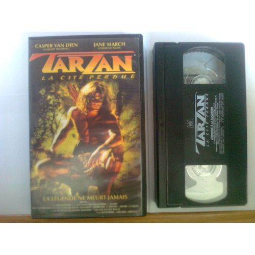 Cassette Vidéo Vhs - Tarzan, La Cite Perdue - Carl Schenkel