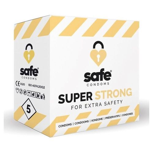 5 Préservatifs Safe Super Strong