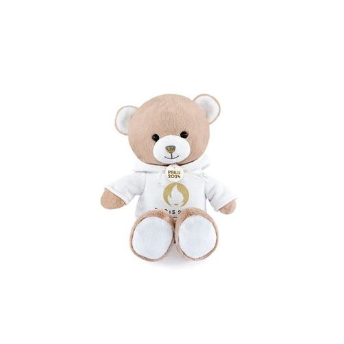 Peluche Doudou Et Cie Ours Jo Sweat Blanc
