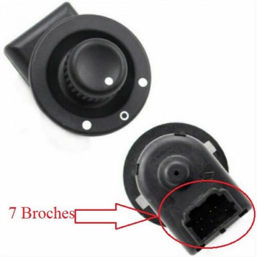 Bouton De Réglage De Rétroviseur 7 Broches - Opel Vivaro 1.6 Cdti 90 À Part. 06/2014