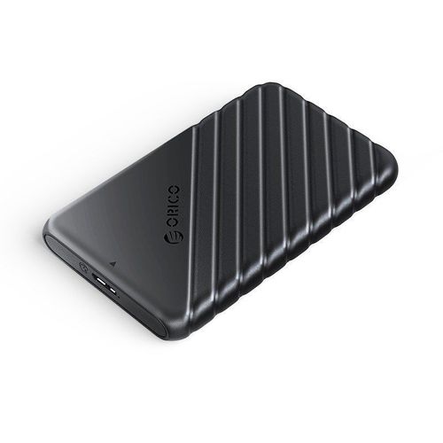Orico Boîtier 2.5' HDD / SSD, 5 Gbps, USB 3.0 (Noir) (2.5"), Boîtier pour disques durs, Noir