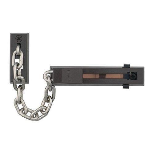 Chaînette d'entrebâillement de luxe pour porte - SK66 - Marron ABUS
