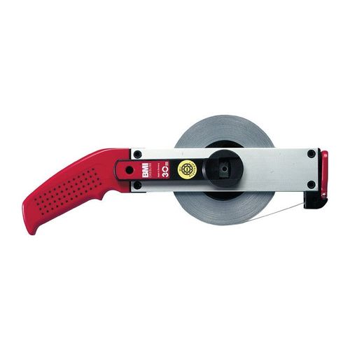 Mètre ruban cadre ERGOLINE L.20m ruban L.13mm B mm/cm blanc BMI