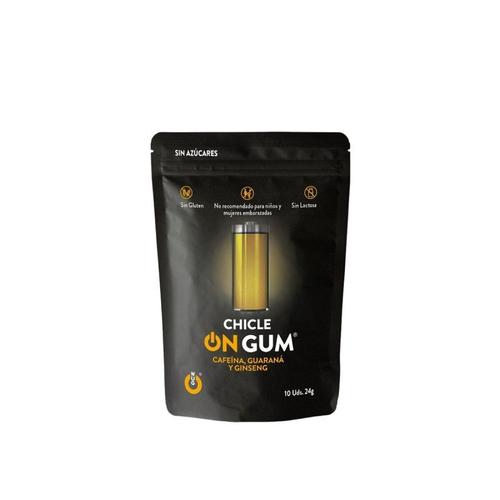 Wug Gum On Caffeine, Ginseng And Guarana Gum 10 Units