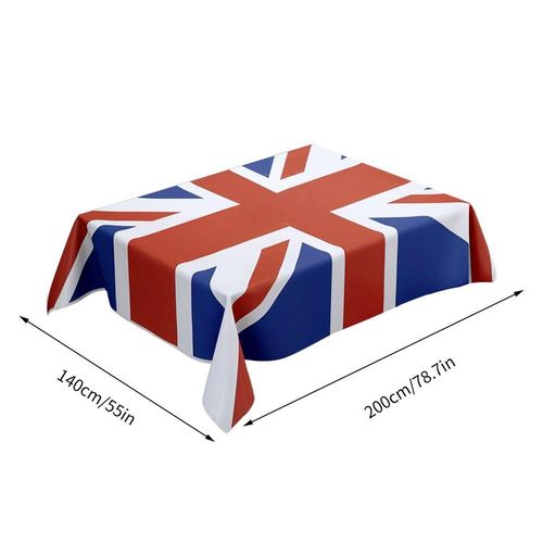 Couverture De Table Union Jack, Nappe Imperméable, Décoration Fosotique, Ornements Britanniques Pour La Maison, Ixen Plein Air, Royaume-Uni