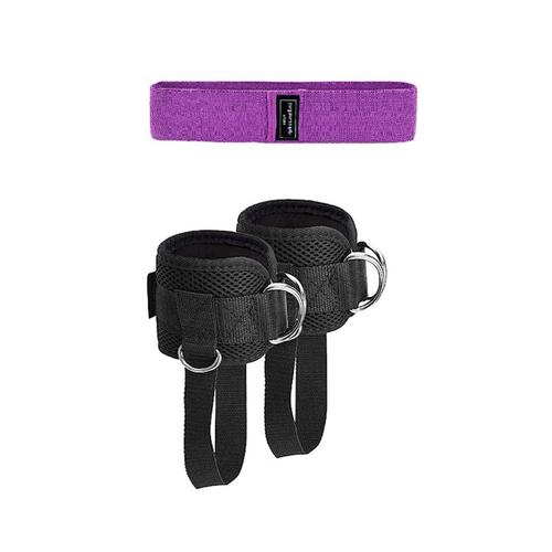 Sangle De Cheville De Gymnastique 2 Pièces Pour Machine À Câble, Sangle De Cheville Pour Soulever Les Fesses, Les Entraînements Fessiers Et Tonifier Les Jambes