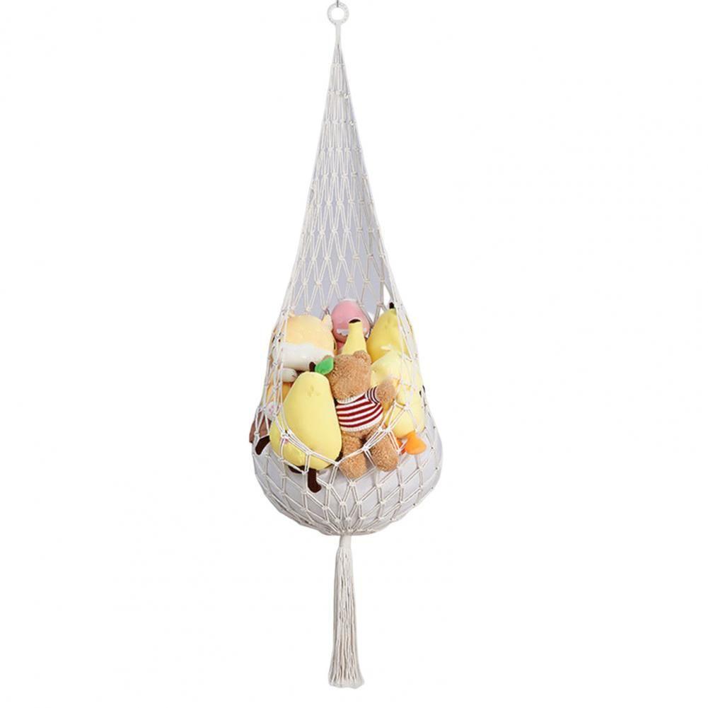 Filet de rangement pour hamac, filet pour animaux en peluche, support en  maille, vêtements, jouets, chambre