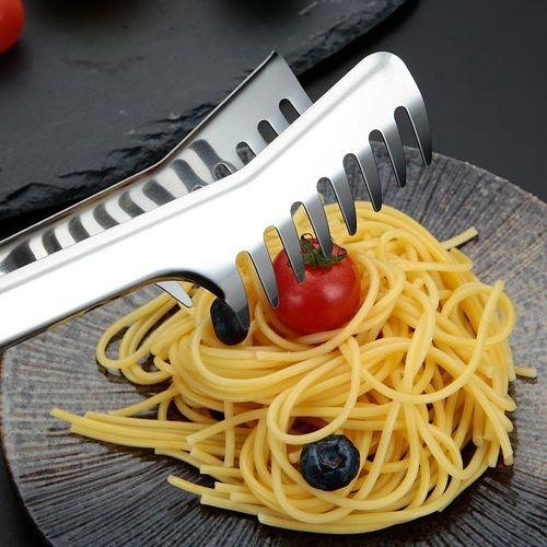 Pince À Spaghetti En Acier Inoxydable, Ustensile De Cuisine Pour Restaurant Occidental, Fête, 1 Pièce