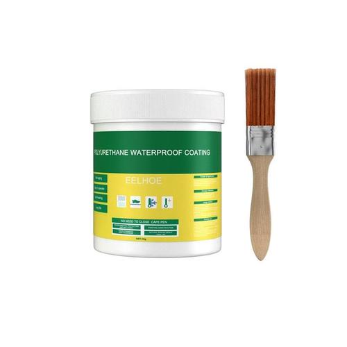 Mastic de revêtement imperméable transparent, pâte invisible, colle avec brosse, adhésif, agent de réparation, toit de maison, 30g, 100g, 300g