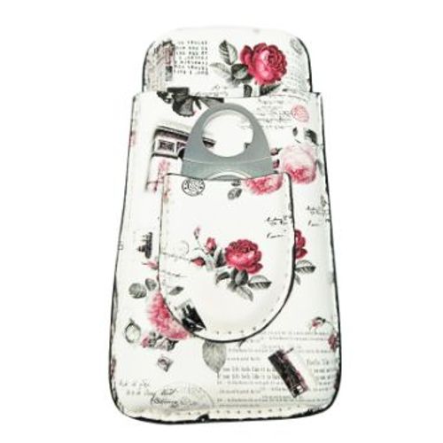 Étui à cigares en cuir portable, étui à cigares, mini humidificateur, étui à cigares, étui à cigares, boîte cadeau, accessoires de rangement de voyage, 3 tubes