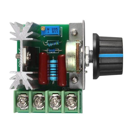 Contrôleur de vitesse SCR 220V 2000W 1 pièce, régulateur de tension, variateur de gradation, Thermostat, moule électronique, Module de régulation de tension