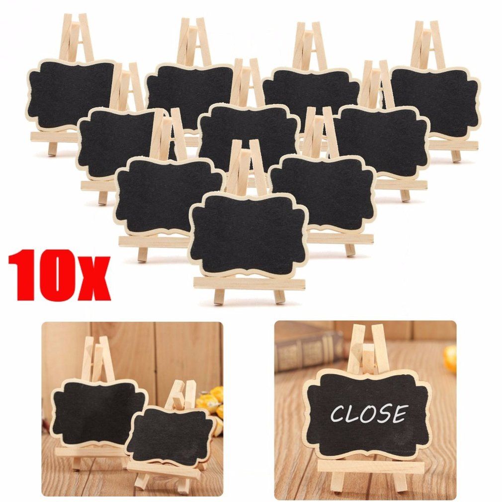 Mini tableau noir Portable 10 pices, Insertion de carte de ...