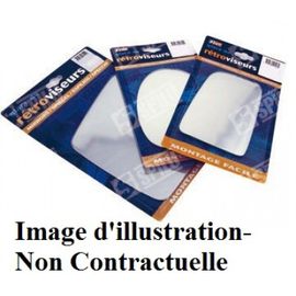 Glace De Rétroviseur Prète À Coller Côté Chauffeur Et Angle Mort - Renault Grand Modus 1.5 Dci 103 12/2004-01/2008
