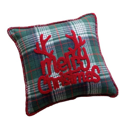 Noël Oreiller Couverture Broderie Coussins Cas Salon Chambre