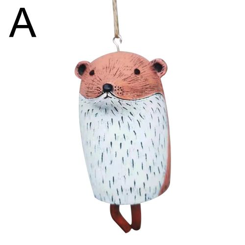 Carillons éoliens bohèmes faits à la main, beau décor de cloche, animal de jardin, résine, vent extérieur, mignon, porte, pays, tendance, N5I6