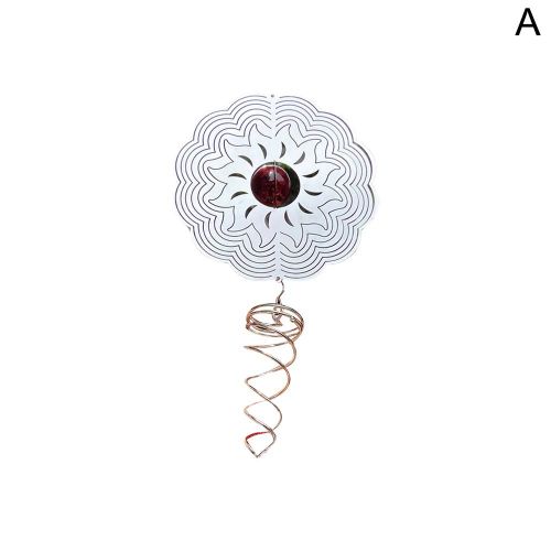 Attrape-soleil en cristal de colibri 3D, pendentif en verre, décoration de jardin, Spinner, accessoires pour la maison, décor à la mode, T3l's