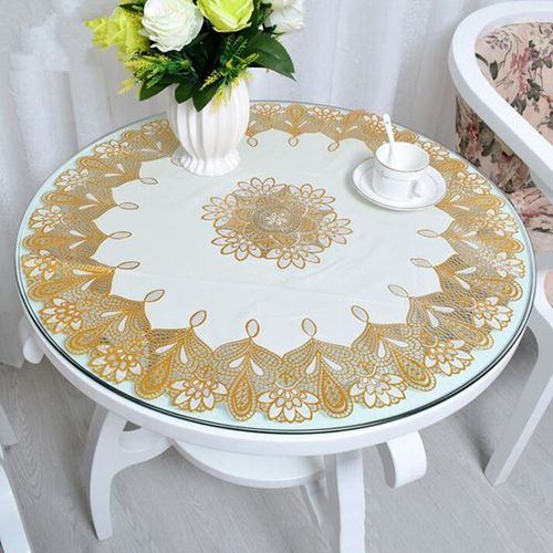 Nappe Ronde Pour Gril De Table, Couverture Pour Événement, Ixde Mariage, Banquet, Hôtel, Ixde Noël