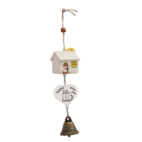 Carillons éoliens pour la maison, ornements de jardin, maison d'oiseau, Cage, Style Pastoral, cadeau pour bébé et enfant