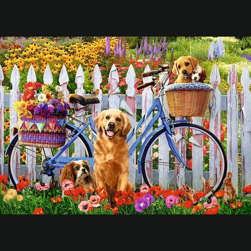 Aventure De Chiots - Puzzle 500 Pièces