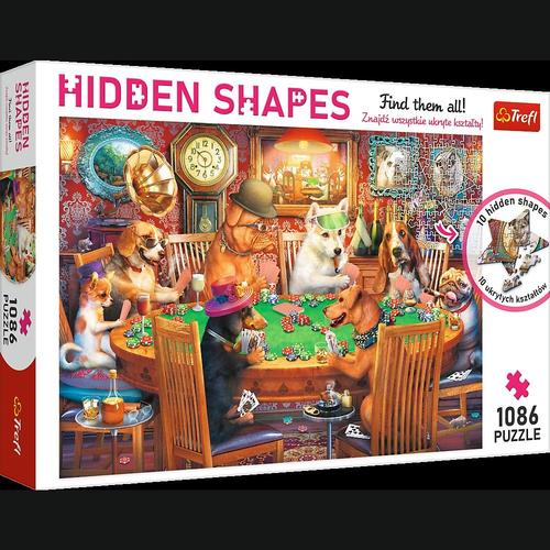 Hidden Shapes - Soirée Jeu - Puzzle 1086 Pièces