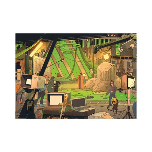 Puzzle Pièces Xxl - Puzzle Trouvez Les 10 Objets - Film - 300 Pièces