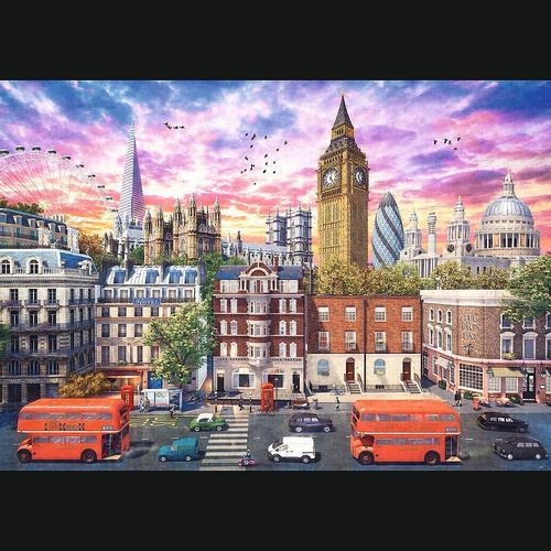 Se Promener Dans Londres - Puzzle 4000 Pièces