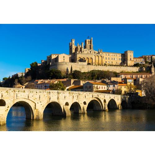 Cathédrale Saint-Nazaire-Et-Saint-Celse De Béziers, France - Puzzle 1000 Pièces