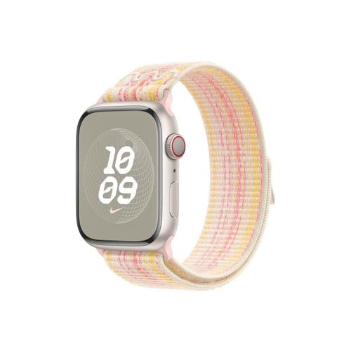 Apple - Boucle Pour Montre Intelligente - 45 Mm - 145 - 220 Mm - Lumière Des Étoiles/Rose