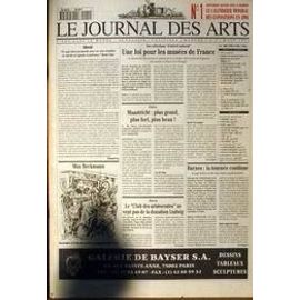 Journal Des Arts (Le) N° 1 Du 01/03/1994