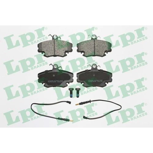 Jeu De 4 Plaquettes De Freins À Disques Avants - Dacia Sandero 1.5 Dci À Part. 05/2010