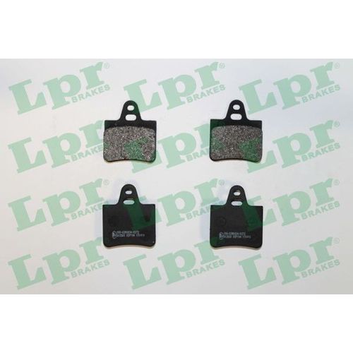 Jeu De 4 Plaquettes De Freins À Disques Arrières - Citroën Bx (Xb-_) 1.9 Traction Intégrale 02/1992>06/1994